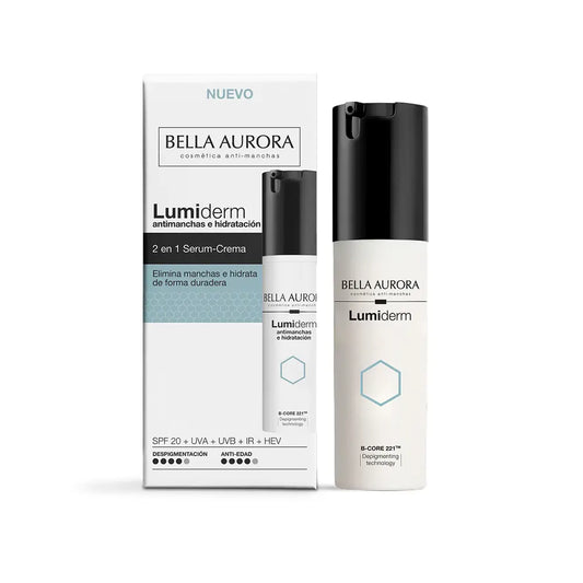 Crème visage Bella Aurora LUMIDERM Spf 20 30 ml
