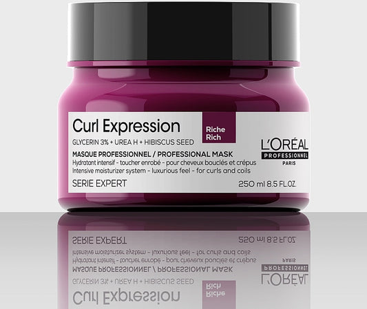 Masque démêlant pour cheveux L'Oreal Professionnel Paris Curl Expression 500 ml