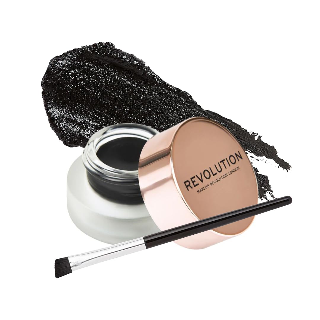 Eyeliner Revolution Make Up Gel Eyeliner Gel Noir 3 g