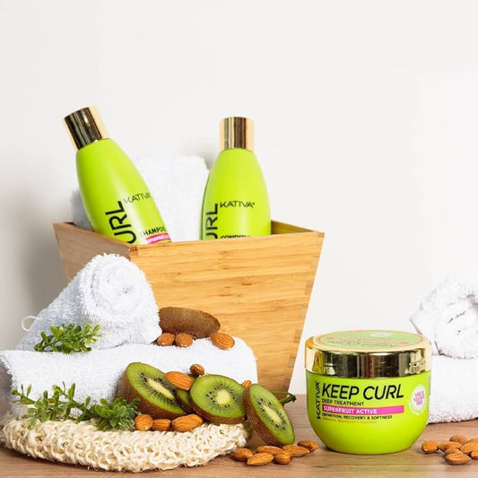 Après-shampooing pour boucles bien définies Kativa Keep Curl (250 ml)