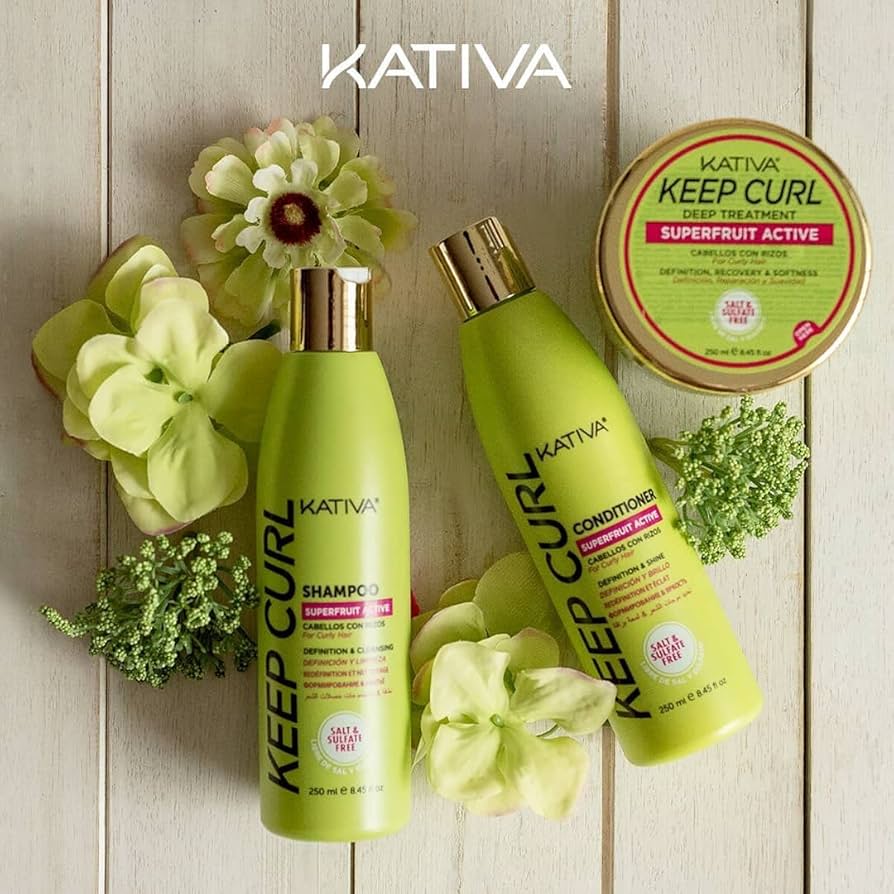 Après-shampooing pour boucles bien définies Kativa Keep Curl (250 ml)
