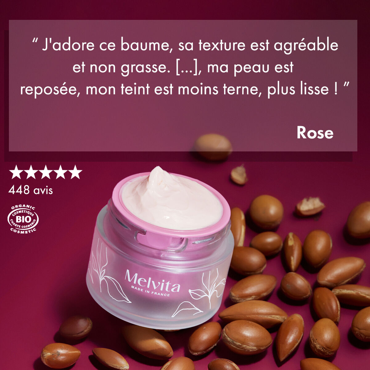 Crème visage Melvita ARGÁN BIO