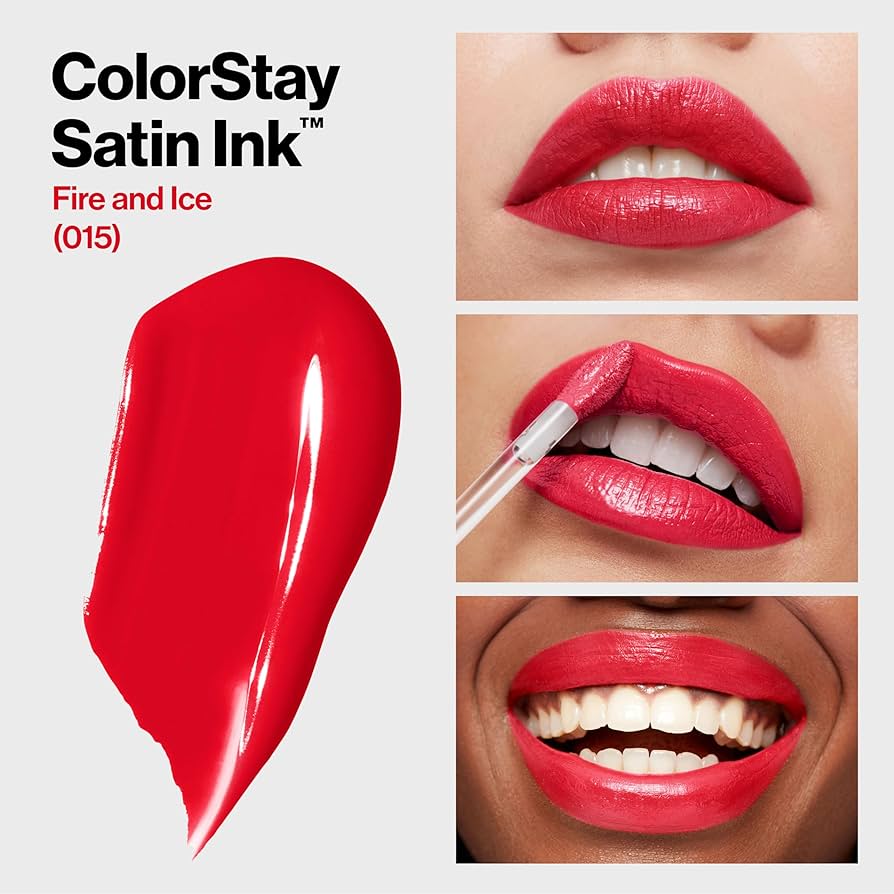 Rouge à lèvres Revlon ColorStay Satin Ink Nº 15 Fire & Ice Nº 015-Fire&Ice 5 ml