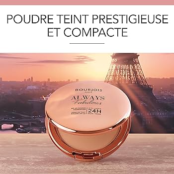 Base de Maquillage en Poudre Bourjois Always Fabulous Nº 115 Golden Ivory Spf 20 7 g