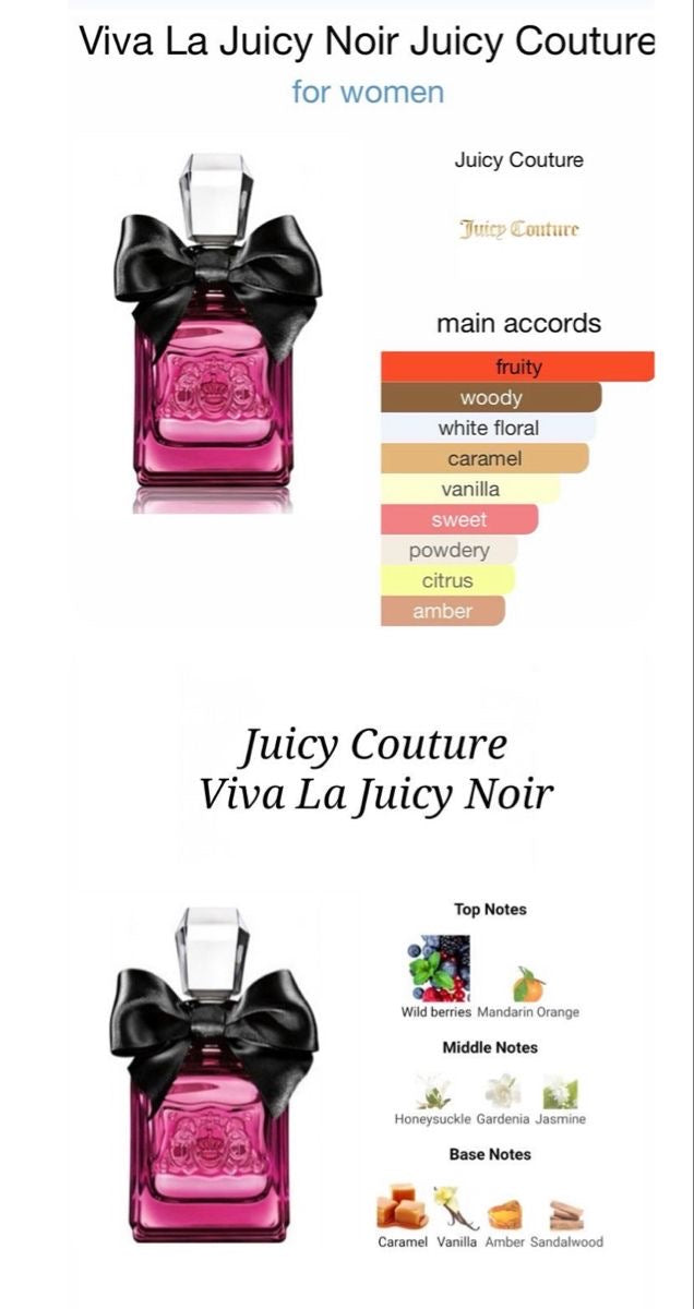 Parfum Femme Viva La Juicy Noir Juicy Couture EDP EDP 100 ml