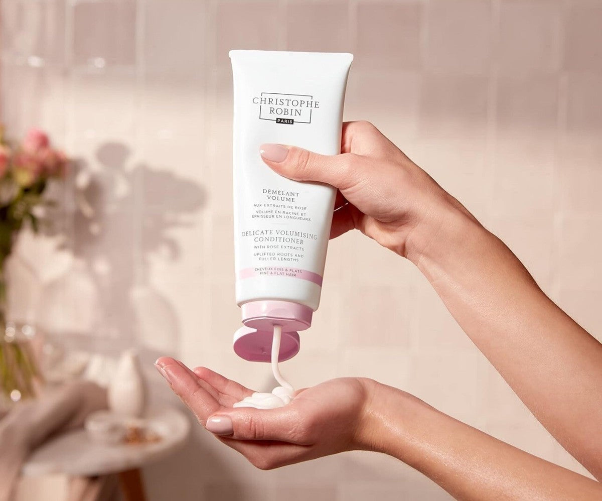 Après-shampooing Christophe Robin DELICATE VOLUMISING 200 ml Roses