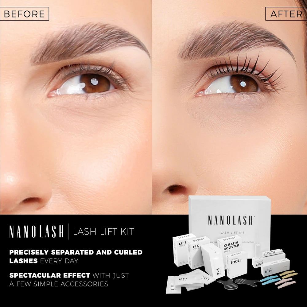 Crème pour le contour des yeux Nanolash FIX STEP 2 (10 Unités)