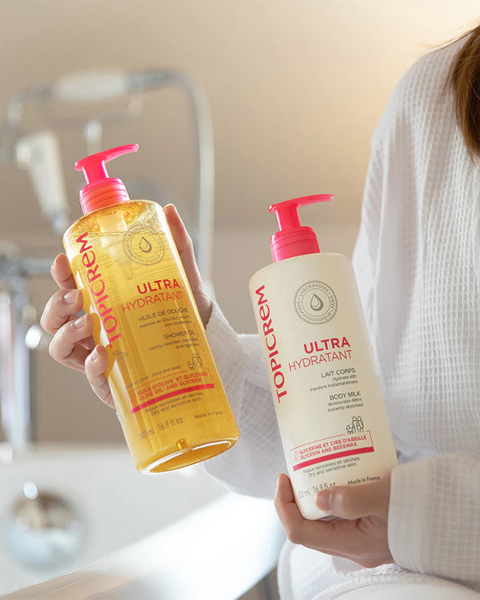 Huile de douce Topicrem UH 2 Pièces