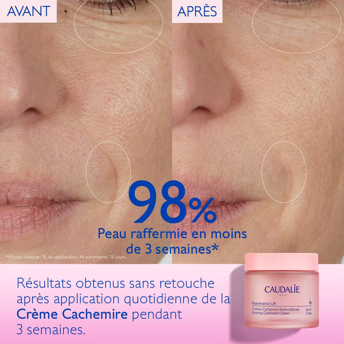 Crème de jour Caudalie RESVERATROL 50 ml Recharge