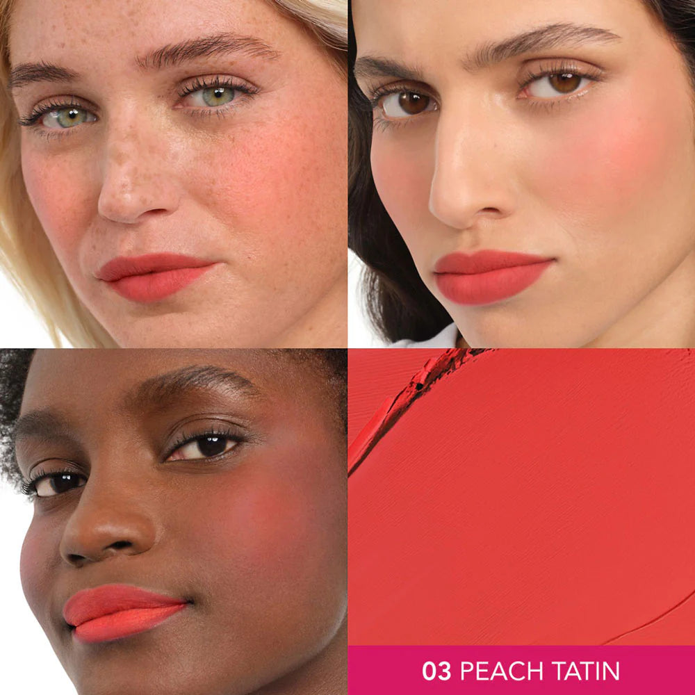 Fard Bourjois MACARON MELT 3-PEACH TATIN 8 g Rouge à lèvres
