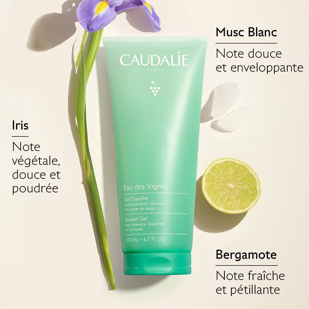 Gel Douche parfumé Caudalie Eau Des Vignes 200 ml