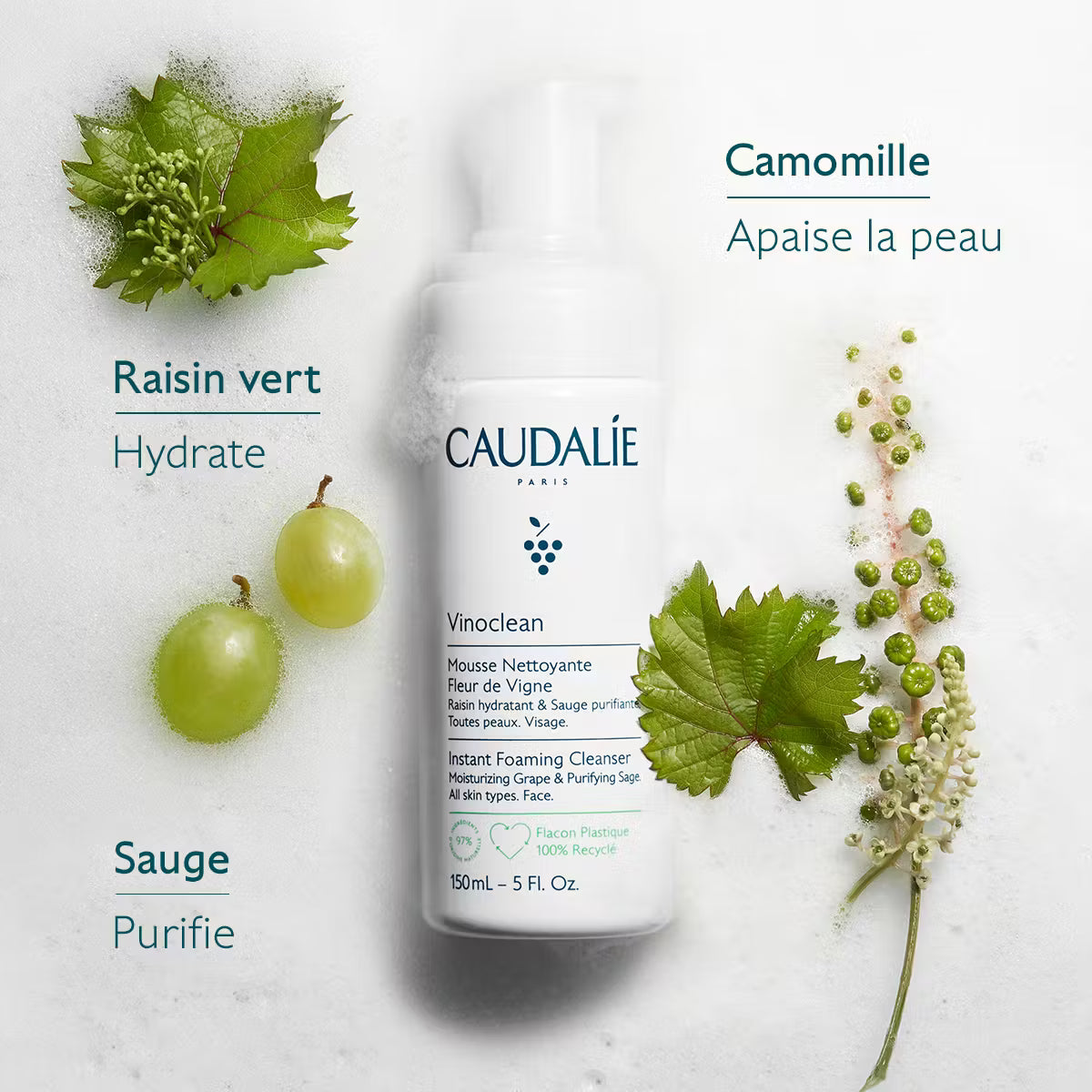 Lotion corporelle Caudalie VINOCLEAN 150 ml