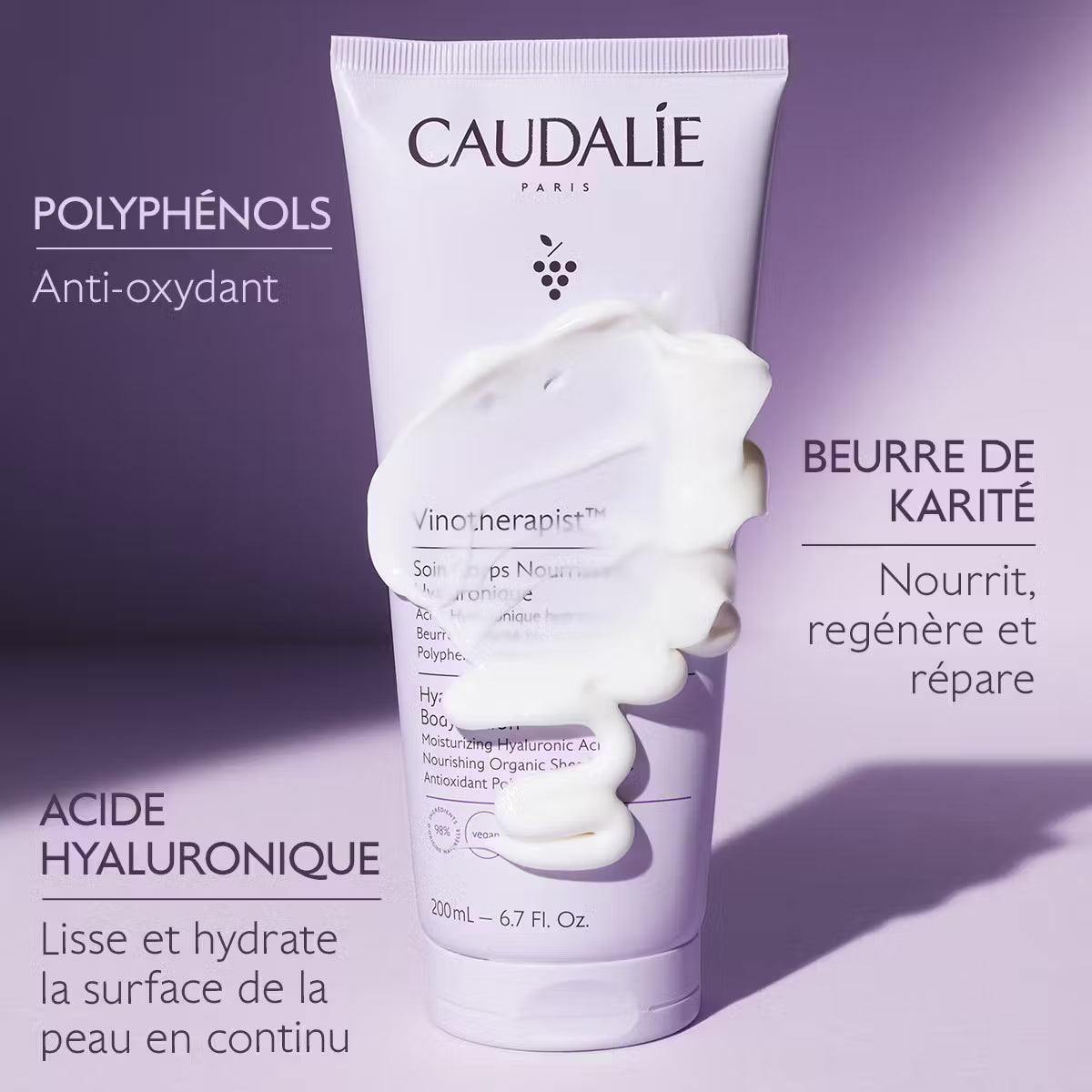 Émulsion Corporelle Caudalie VINOTHERAPIST 200 ml