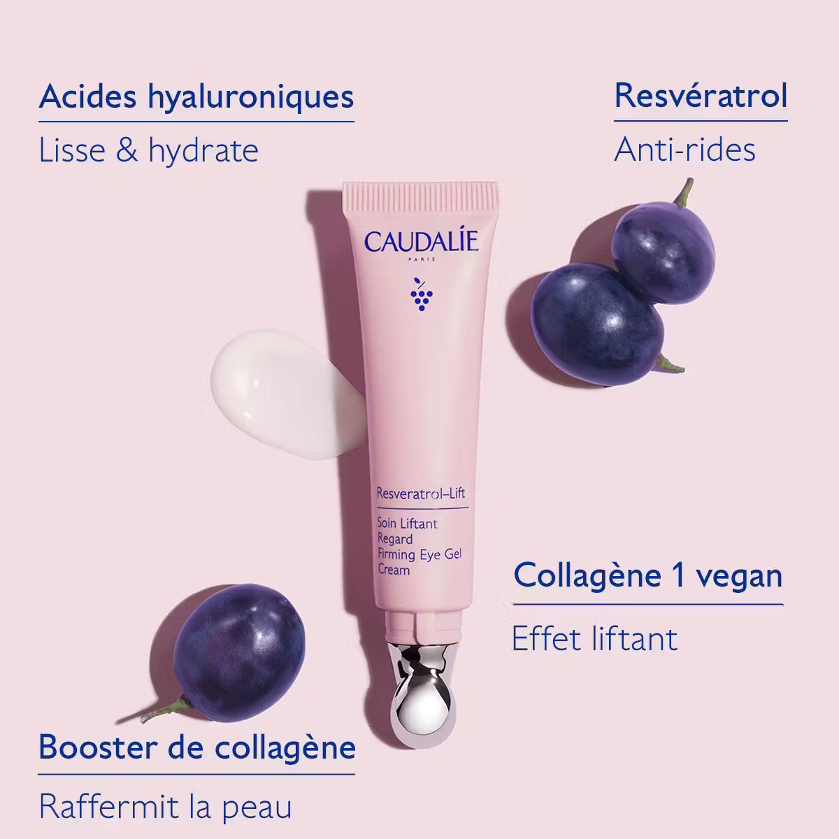 Crème pour le contour des yeux Caudalie RESVERATROL 15 ml