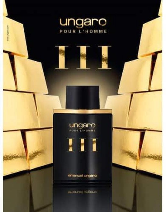 Parfum Homme Emanuel Ungaro UNGARO POUR L'HOMME III EDP 100 ml