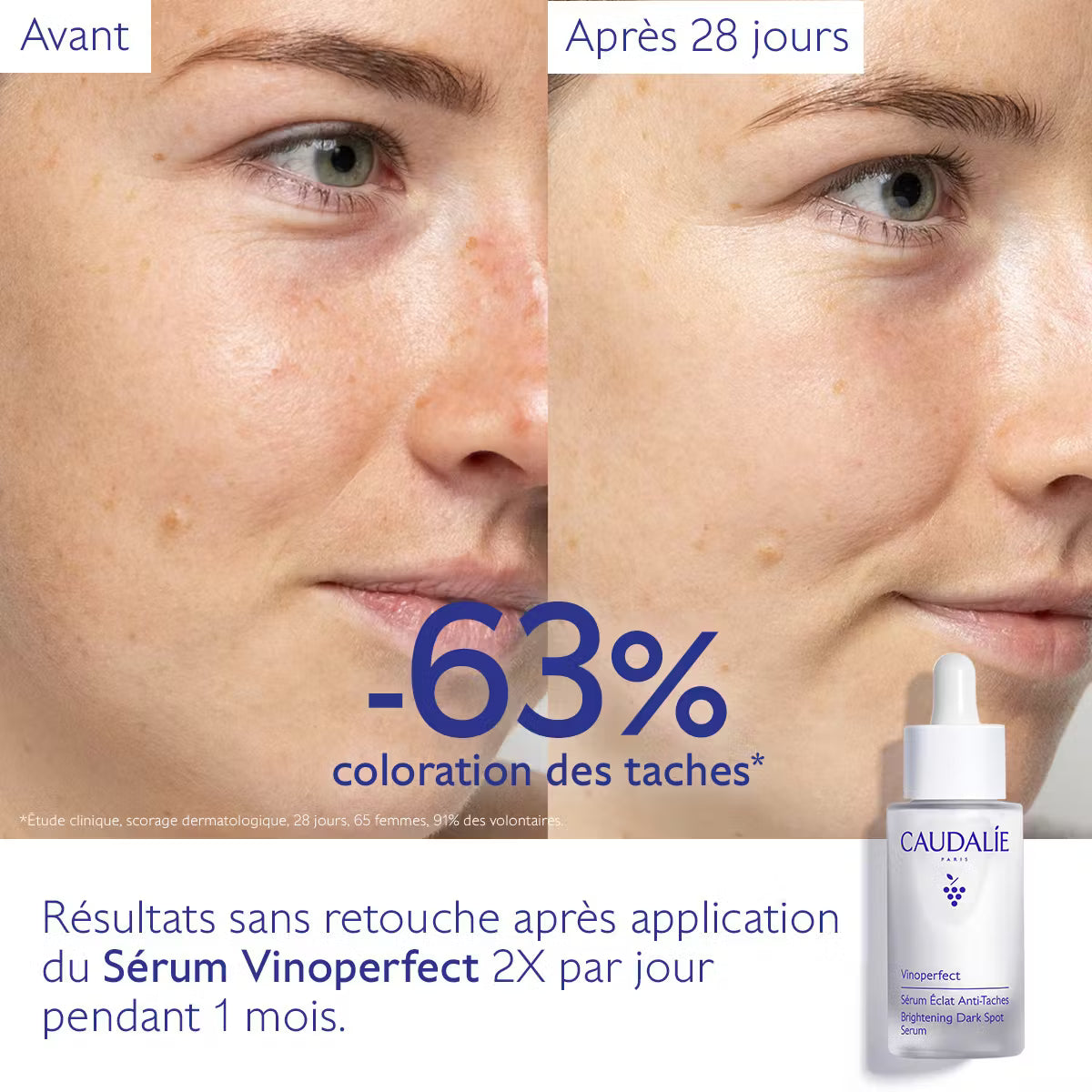 Crème de jour Caudalie VINOPERFECT 30 ml