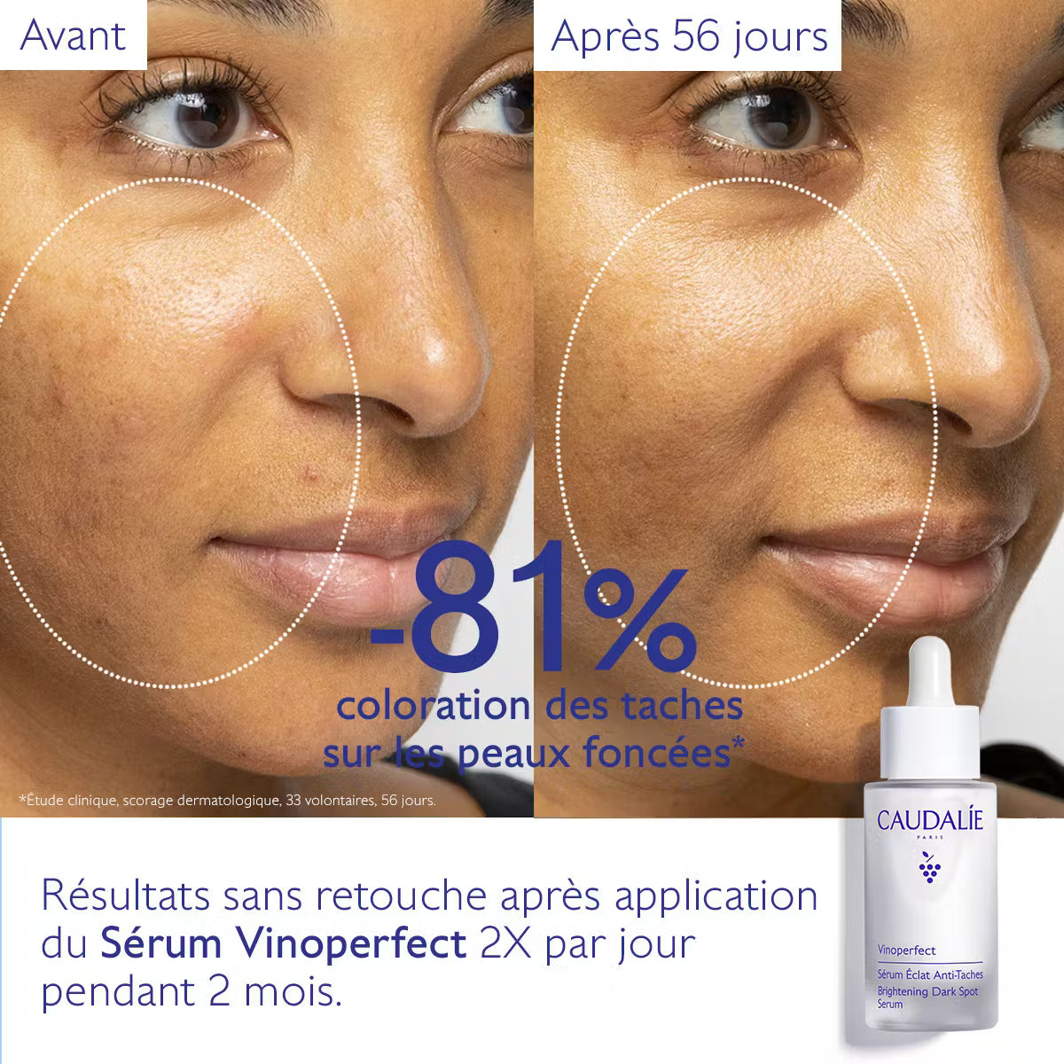 Crème de jour Caudalie VINOPERFECT 30 ml