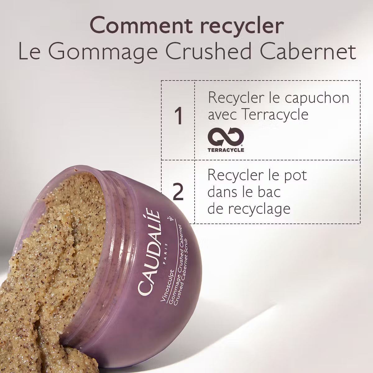 Exfoliant corps Caudalie VINOSCULPT 250 g