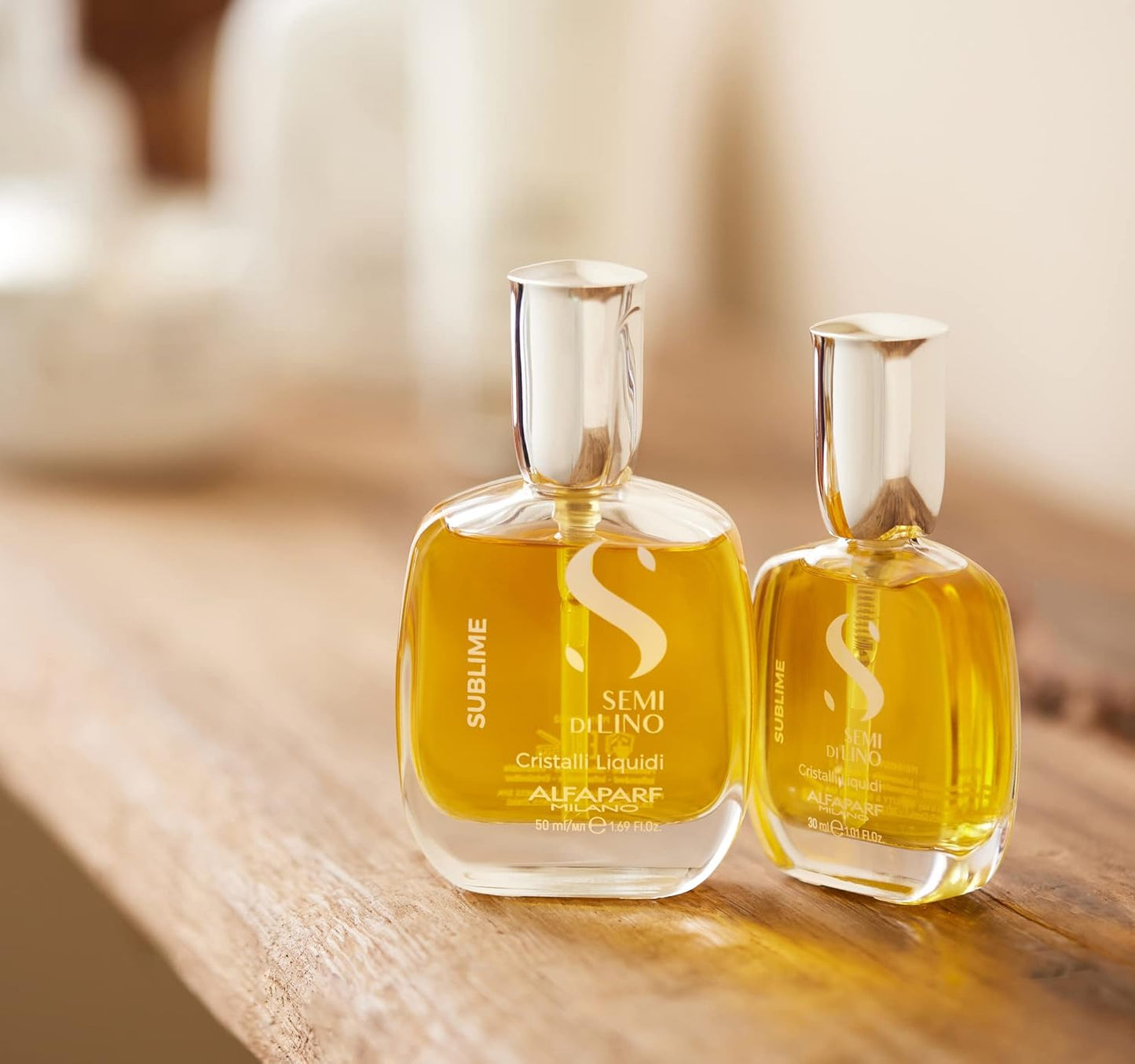 Sérum pour cheveux Alfaparf Milano Semi Di Lino 50 ml Brille