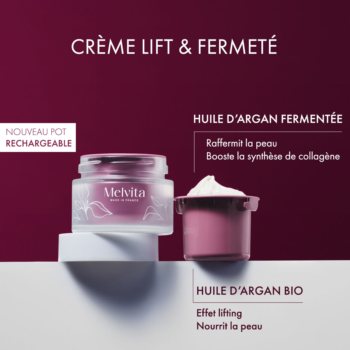 Crème visage Melvita ARGÁN BIO