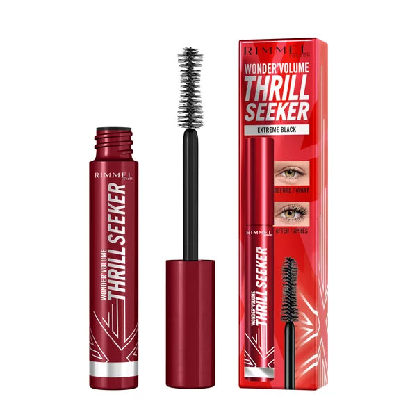Mascara pour les cils effet volume Rimmel London Wonder' Volume Thrill Seeker	 Noir 8 ml
