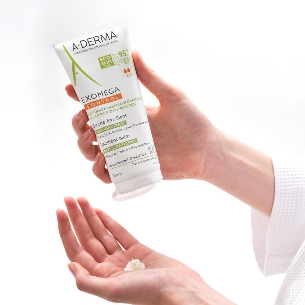 Baume Soulage les Démangeaisons et l'Irritation A-Derma Exomega Control 200 ml
