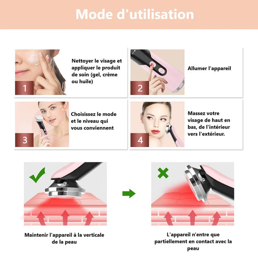Brosse nettoyante visage EQUIPOS DE ALTA TECNOLOGÍA