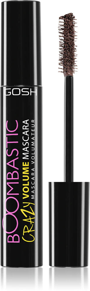 Mascara pour les cils effet volume Gosh Copenhagen Boombastic Nº 005 Chocolate brown 13 ml