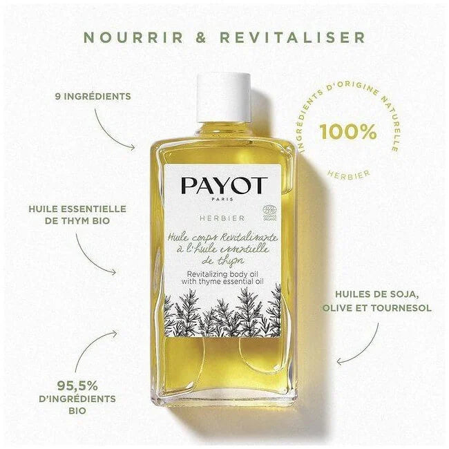 Huile corporelle Payot Herbier 100 ml Revitalisante