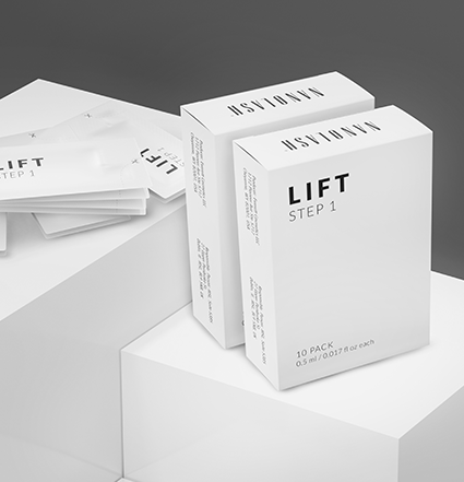 Crème pour le contour des yeux Nanolash LIFT STEP 1 (10 Unités)